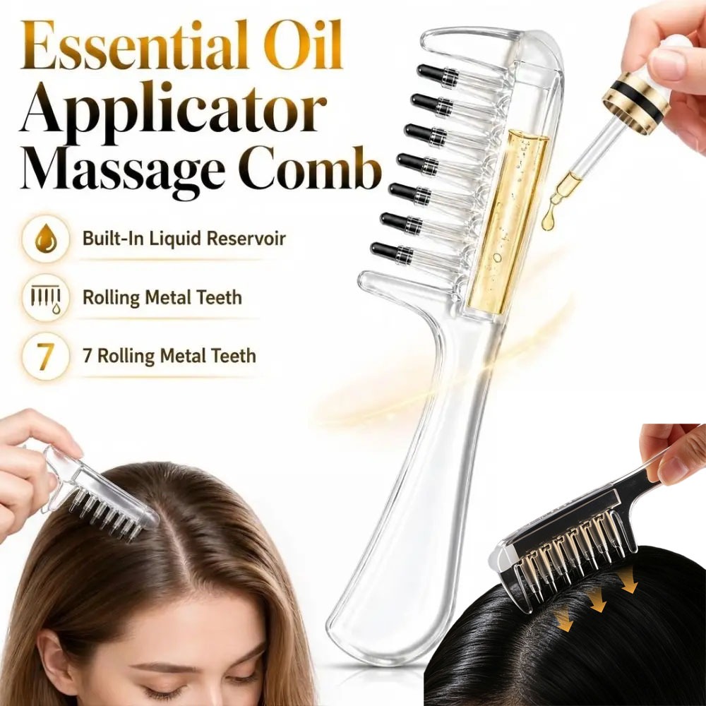 Root Stimulator Liquid - Peigne applicateur de massage pour le