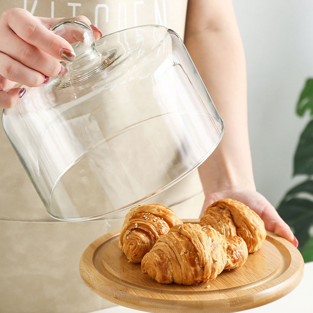 Plastic Dome Clear - Boîtes à gâteaux transparentes, présentoir à