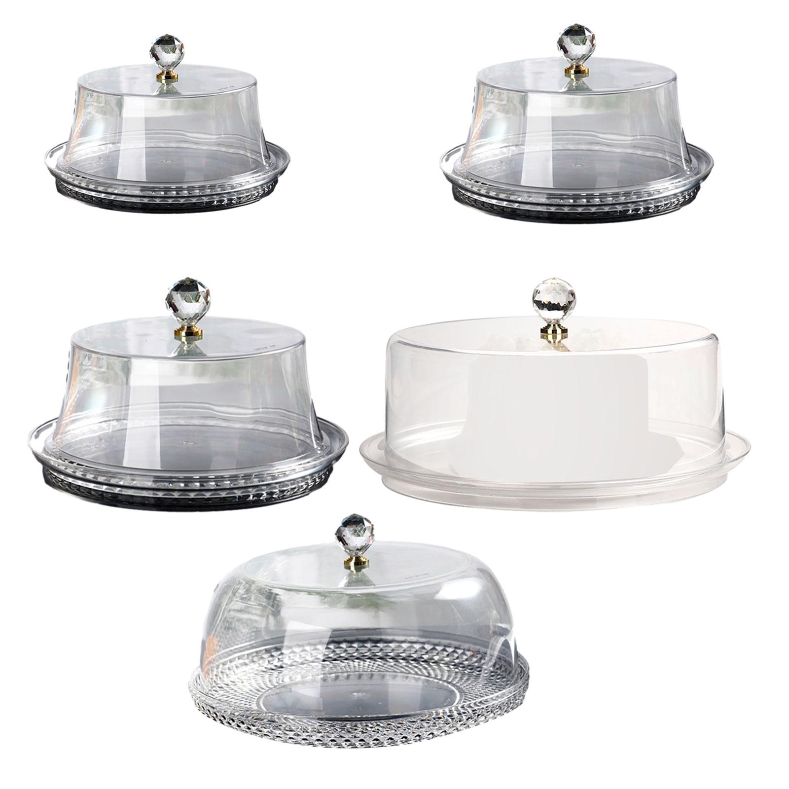 Support à gâteau avec dôme tra - Plastic Dome Clear avis et prix