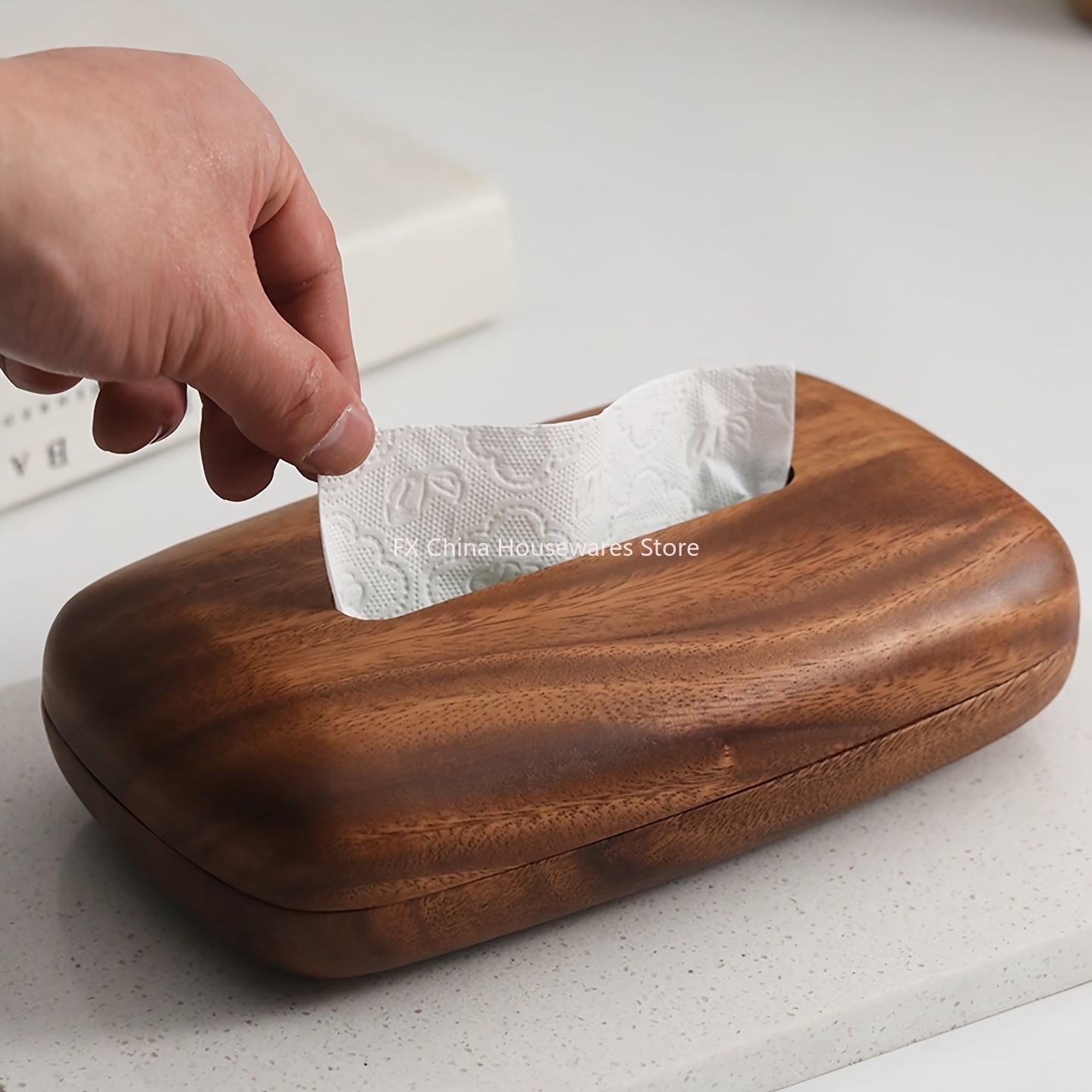 Boîte à mouchoirs en bois de n - Agar Tissue Culture avis et prix